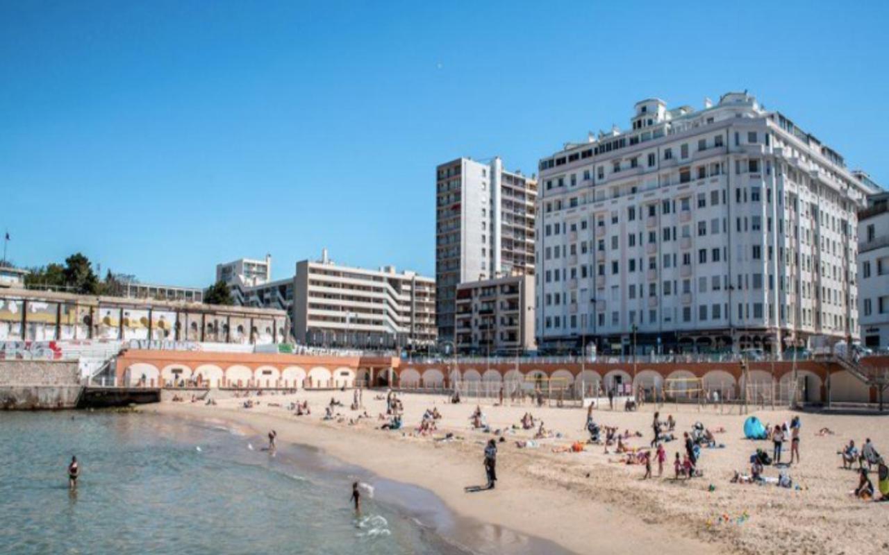 "Le Suez" Appartement Au Bord De Mer Catalans-Pharo Marsylia Zewnętrze zdjęcie